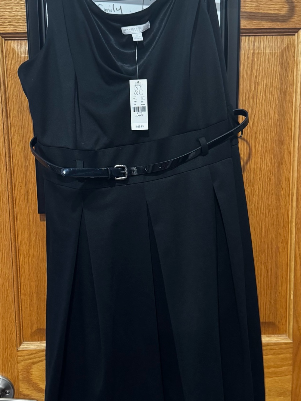 New York & Company Black Dress with Price Tag